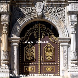 Compound Wall Grill Design, Steel Gate For Main Door Front Gate Designs For Houses | Entrance Gates Design