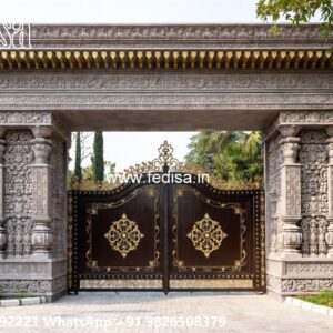 Box Bar Gate Design, Seat Gate Design Front Gate Designs For Houses | Entrance Gates Design