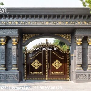 Iron Fence Designs, Modern Fence And Gate Design Front Gate Designs For Houses | Entrance Gates Design