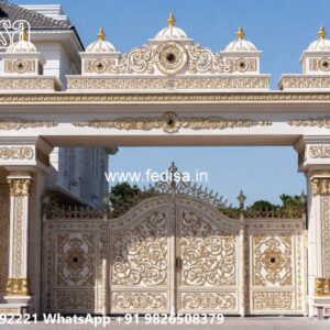 Box Bar Gate Design, Steel Bar Fence Design Front Gate Designs For Houses | Entrance Gates Design