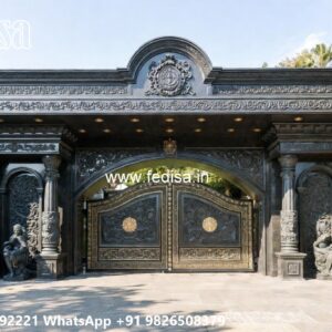 Iron Fence Designs, Main Gate Upper Grill Design Front Gate Designs For Houses | Entrance Gates Design