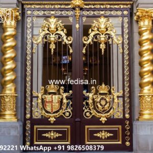Railing Gate Design, Front Gate And Wall Design Front Gate Designs For Houses | Entrance Gates Design