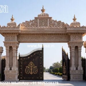 Box Bar Gate Design, Ss Boundary Gate Front Gate Designs For Houses | Entrance Gates Design