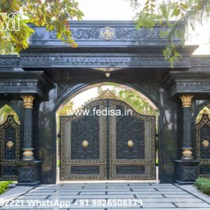 Compound Wall Grill Design, Gate Stainless Design Front Gate Designs For Houses | Entrance Gates Design