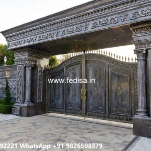 Iron Fence Designs, Gate Structure Design Front Gate Designs For Houses | Entrance Gates Design
