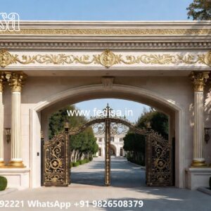 Square Pipe Gate Design, Steel Gate Design New Front Gate Designs For Houses | Entrance Gates Design