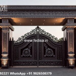 Iron Fence Designs, Moving Gate Design Front Gate Designs For Houses | Entrance Gates Design