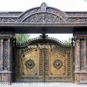 Mild Steel Gate, Hollow Pipe Gate Design Front Gate Designs For Houses | Entrance Gates Design