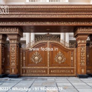 Compound Wall Grill Design, Main Gate Design Pipe Front Gate Designs For Houses | Entrance Gates Design