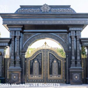 Square Tube Gate Design, Gate Design Simple Iron Front Gate Designs For Houses | Entrance Gates Design