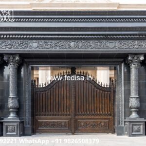 Box Bar Gate Design, Sliding Gates For House Front Gate Designs For Houses | Entrance Gates Design