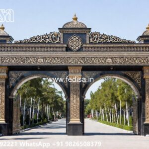 Compound Wall Grill Design, House Gate Design Steel Front Gate Designs For Houses | Entrance Gates Design