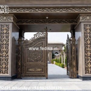 Mild Steel Gate, Main Gate Sliding Door Design Front Gate Designs For Houses | Entrance Gates Design