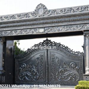 Box Bar Gate Design, Best Main Gate Colour Front Gate Designs For Houses | Entrance Gates Design