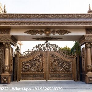 Railing Gate Design, Metal Sliding Gate Design Front Gate Designs For Houses | Entrance Gates Design