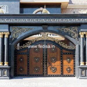 Compound Wall Grill Design, House Boundary Gate Front Gate Designs For Houses | Entrance Gates Design