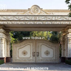 Railing Gate Design, Modern Steel Main Gate Design Front Gate Designs For Houses | Entrance Gates Design