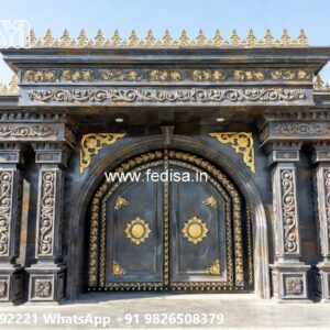 Iron Fence Designs, Square Pipe Main Gate Design Front Gate Designs For Houses | Entrance Gates Design