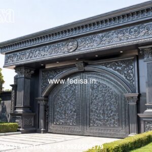 Railing Gate Design, Wooden Gate Door Design Front Gate Designs For Houses | Entrance Gates Design