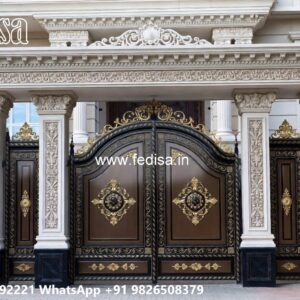 Box Bar Gate Design, Single Gate Grill Design Front Gate Designs For Houses | Entrance Gates Design