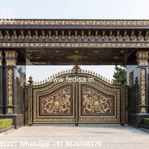 Square Pipe Gate Design, Simple Iron Main Gate Design Front Gate Designs For Houses | Entrance Gates Design