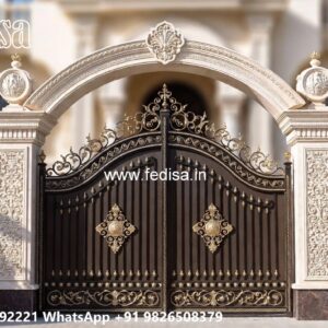 Railing Gate Design, Fancy Gate Colour Front Gate Designs For Houses | Entrance Gates Design