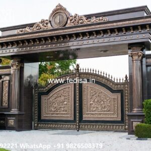 Railing Gate Design, Two Gate Design Front Gate Designs For Houses | Entrance Gates Design