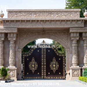Iron Fence Designs, Iron Fence Designs For Homes Front Gate Designs For Houses | Entrance Gates Design