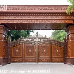 Compound Wall Grill Design, Ghar Ke Main Gate Ke Design Front Gate Designs For Houses | Entrance Gates Design