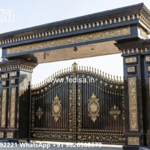 Compound Wall Grill Design, No Sag Gate Design Front Gate Designs For Houses | Entrance Gates Design