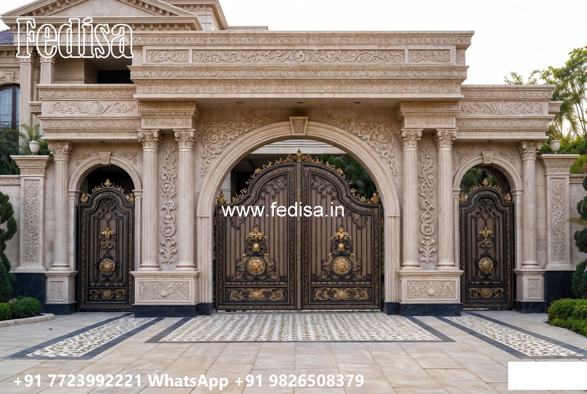 Square Tube Gate Design, Factory Main Gate Design Catalogue Front Gate Designs For Houses | Entrance Gates Design