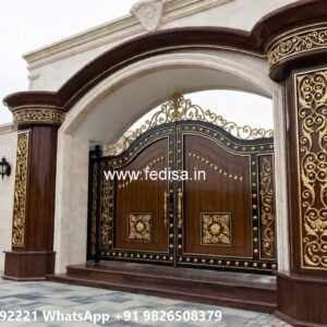 Railing Gate Design, Design Of Steel Gate Of House Front Gate Designs For Houses | Entrance Gates Design