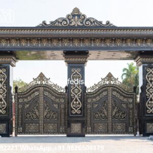 Railing Gate Design, Gate Design In Front Of House Front Gate Designs For Houses | Entrance Gates Design