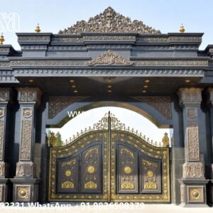 Iron Fence Designs, Beautiful Steel Gate Design Front Gate Designs For Houses | Entrance Gates Design