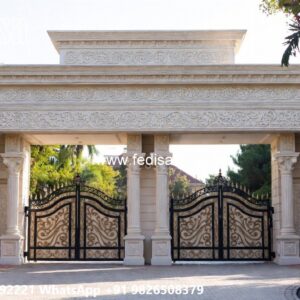 Gate Design For Main Door, 15 Feet Gate Design Front Gate Designs For Houses | Entrance Gates Design