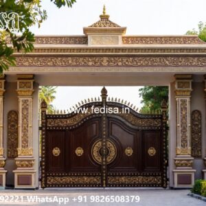 Railing Gate Design, Modern Metal Fences Front Gate Designs For Houses | Entrance Gates Design