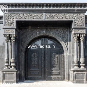 Compound Wall Grill Design, Gate Side Design Front Gate Designs For Houses | Entrance Gates Design