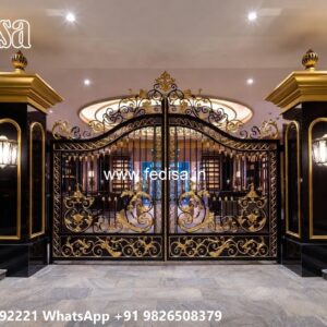 Railing Gate Design, Beautiful Iron Gate Design Front Gate Designs For Houses | Entrance Gates Design
