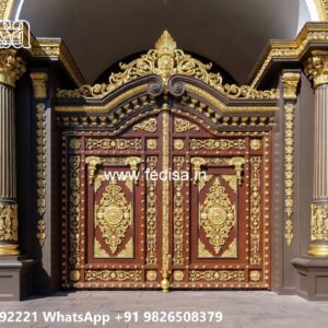 Mild Steel Gate, Round Main Gate Design Front Gate Designs For Houses | Entrance Gates Design