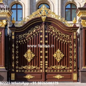Railing Gate Design, Rolling Main Gate Design Front Gate Designs For Houses | Entrance Gates Design