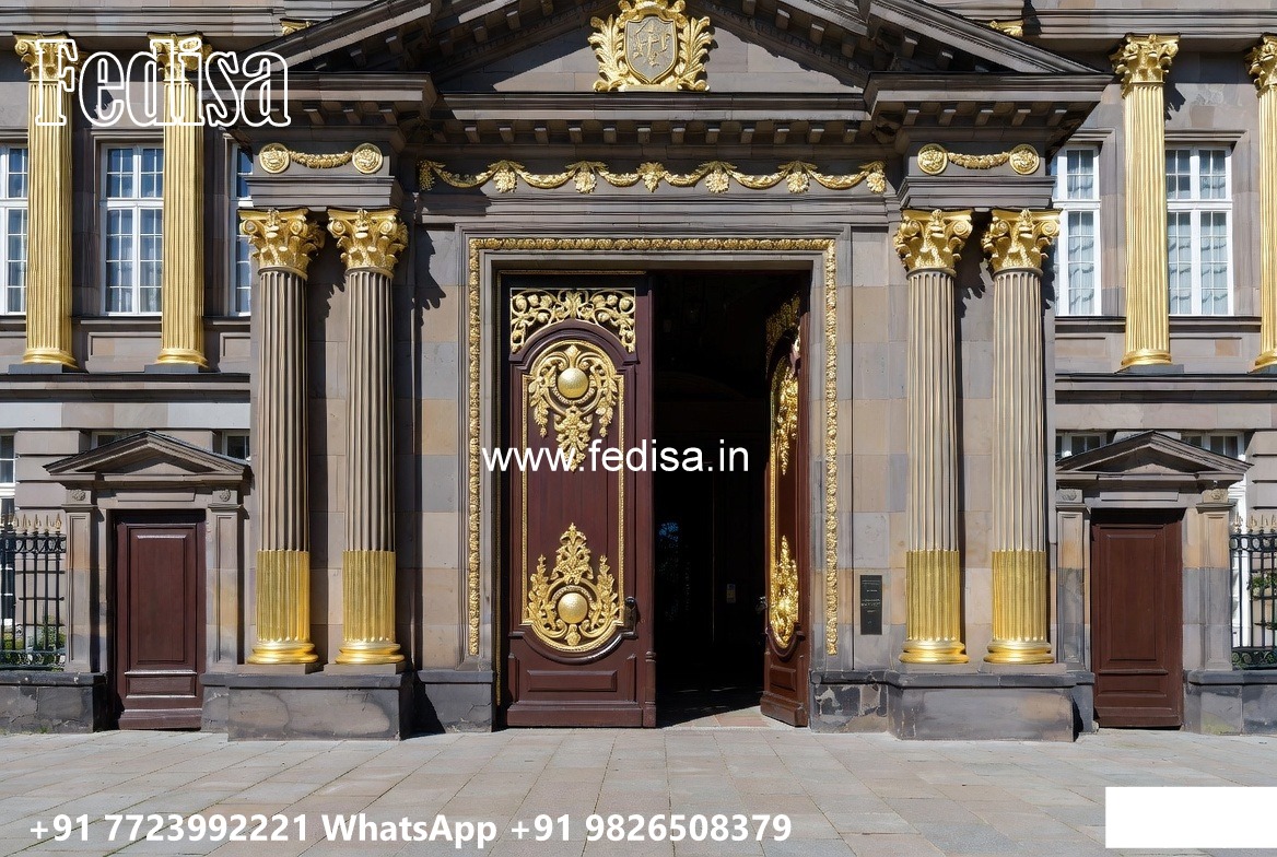 Compound Wall Grill Design, Wall With Gate Design Front Gate Designs For Houses | Entrance Gates Design