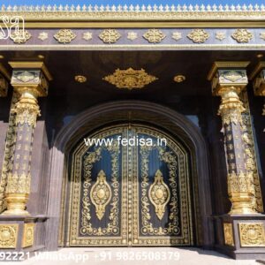 Iron Fence Designs, Gate Design Angle Bar Front Gate Designs For Houses | Entrance Gates Design