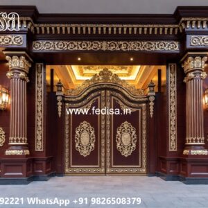 Square Pipe Gate Design, One Side Iron Gate Design Front Gate Designs For Houses | Entrance Gates Design