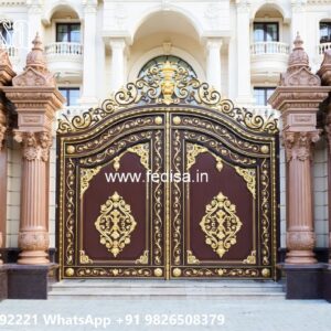 Big Gate Design, Main Gate Design With Small Gate Front Gate Designs For Houses | Entrance Gates Design
