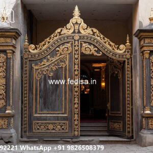 Mild Steel Gate, Sliding Gate Design Simple Front Gate Designs For Houses | Entrance Gates Design