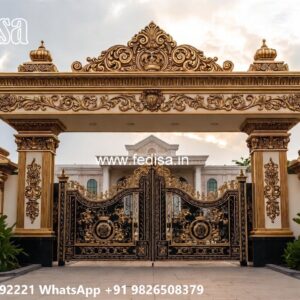 Laser Cutting Gate, Lohe Ke Gate Design Wale Front Gate Designs For Houses | Entrance Gates Design
