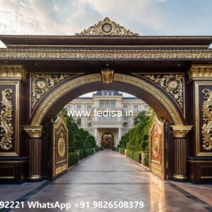 Iron Fence Designs, Gate Design In Iron Pipe Front Gate Designs For Houses | Entrance Gates Design