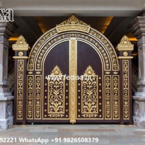 Mild Steel Gate, Maharaja Steel Gate Front Gate Designs For Houses | Entrance Gates Design