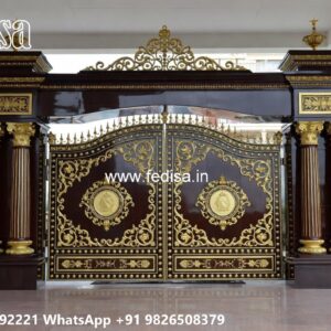 Railing Gate Design, Grill Fencing Design Front Gate Designs For Houses | Entrance Gates Design