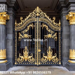 Mild Steel Gate, Sliding Door Designs For Main Gate Front Gate Designs For Houses | Entrance Gates Design